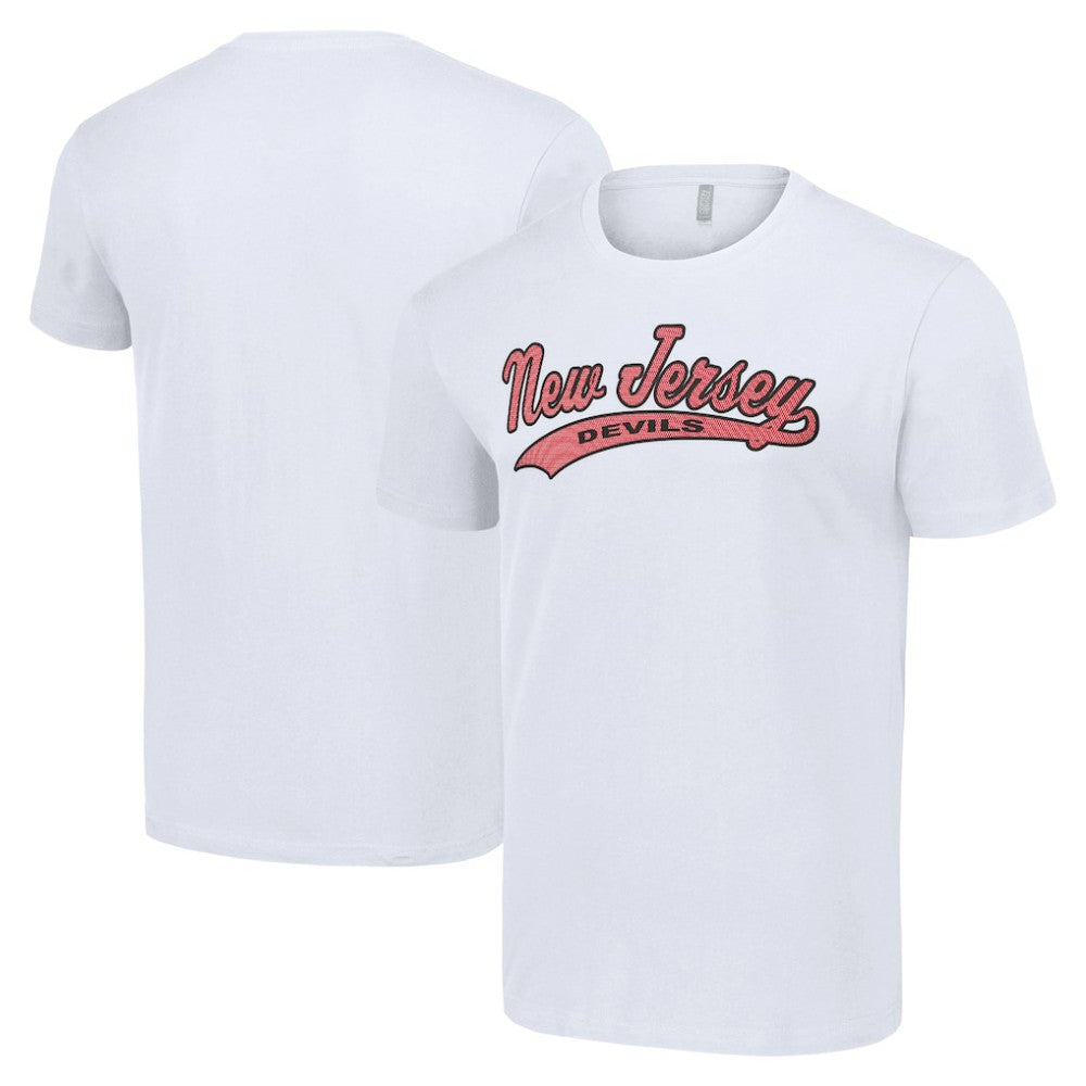 New Jersey Devils Starter Tailsweep T-Shirt - White T-shirts