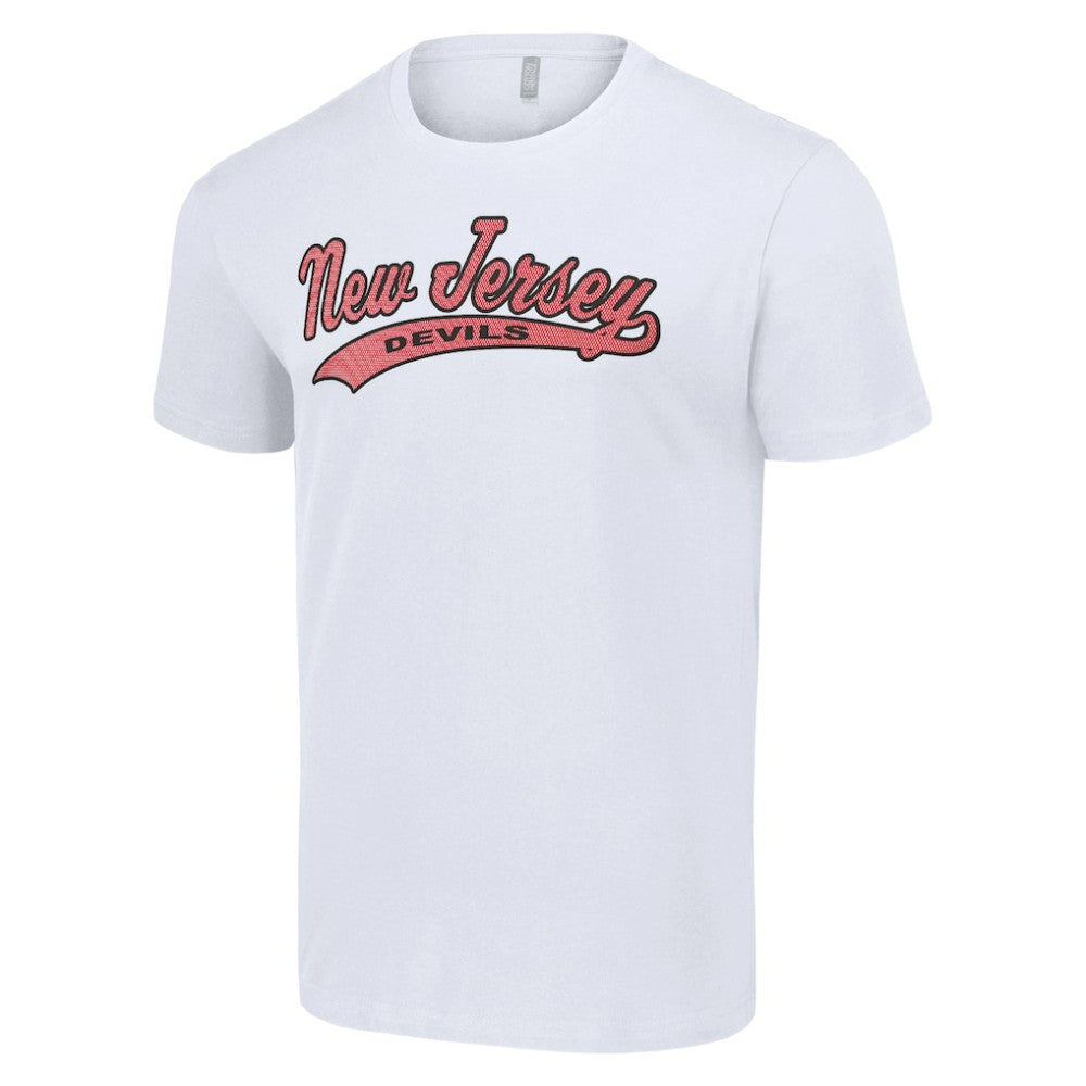 New Jersey Devils Starter Tailsweep T-Shirt - White T-shirts