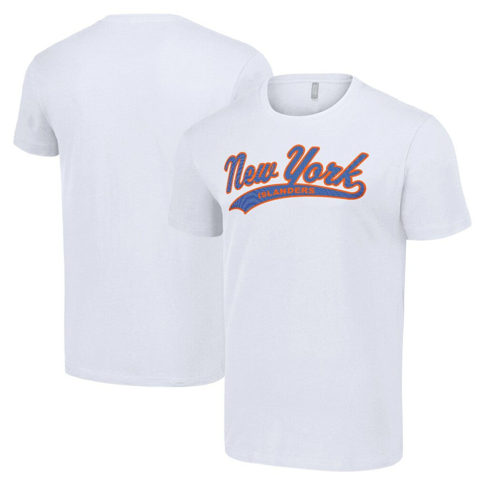 New York Islanders Starter Tailsweep T-Shirt - White T-shirts