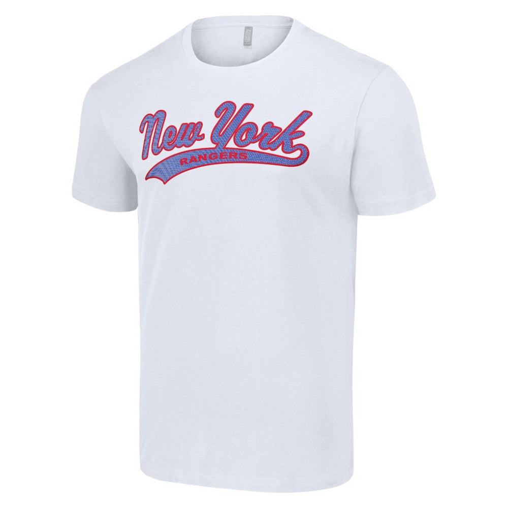 New York Rangers Starter Tailsweep T-Shirt - White T-shirts