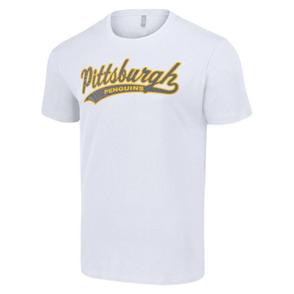 Pittsburgh Penguins Starter Tailsweep T-Shirt - White T-shirts