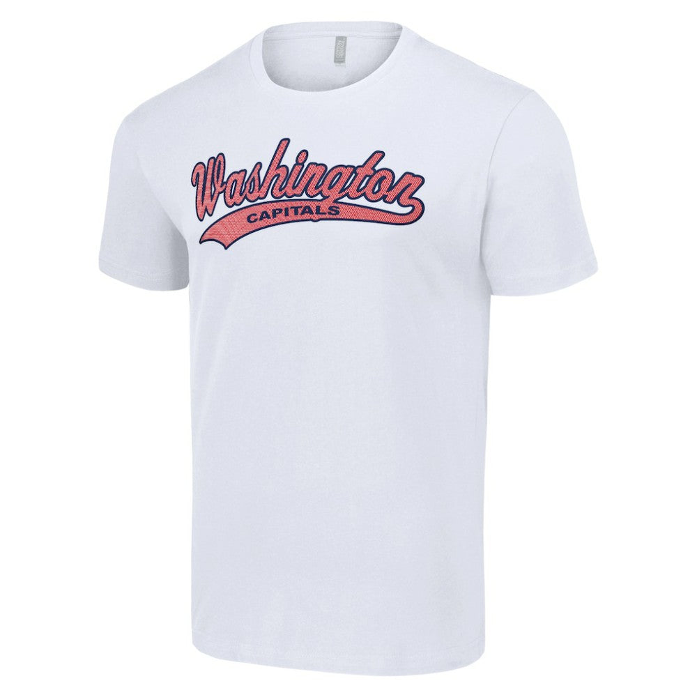 Washington Capitals Starter Tailsweep T-Shirt - White T-shirts