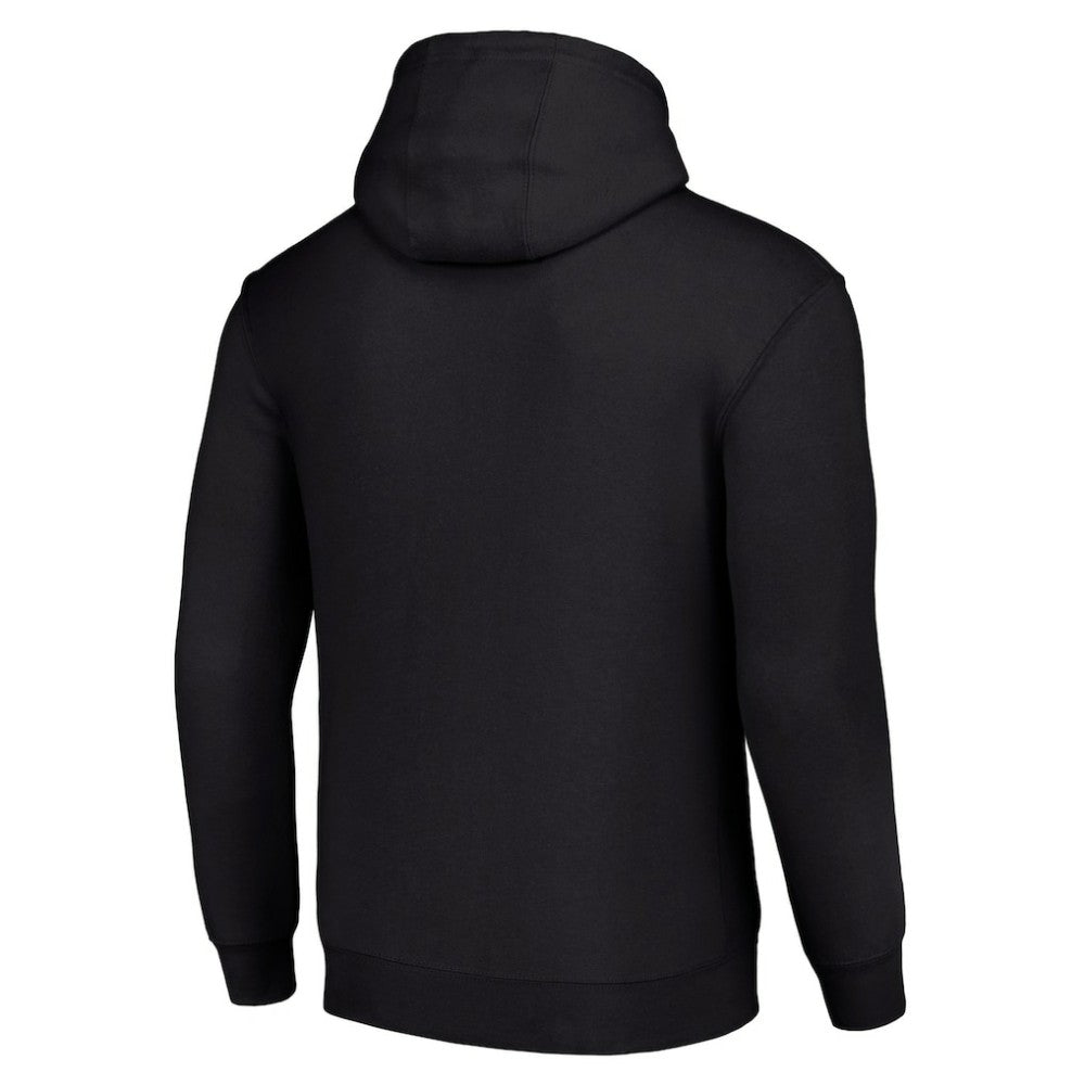 Boston Bruins Starter Tailsweep Fleece Tri-Blend Pullover Hoodie - Black Hoodies
