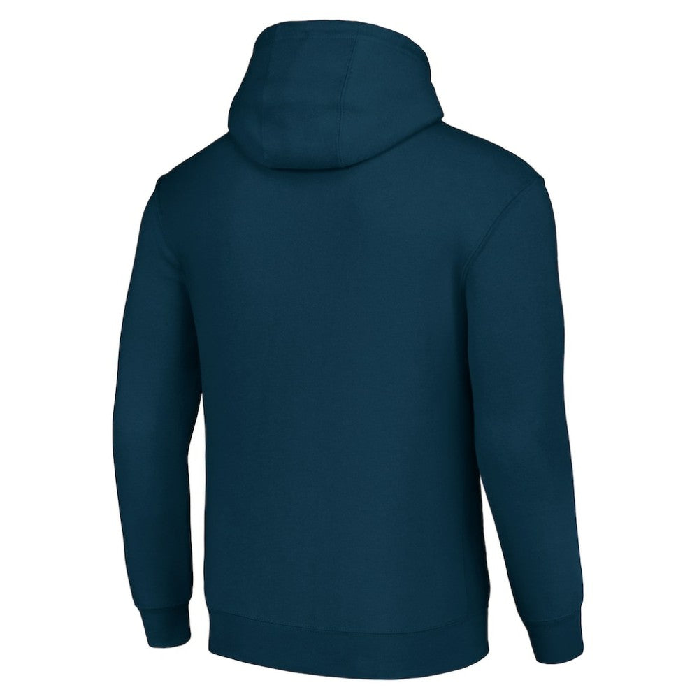 Seattle Kraken Starter Tailsweep Fleece Tri-Blend Pullover Hoodie - Deep Sea Blue Hoodies