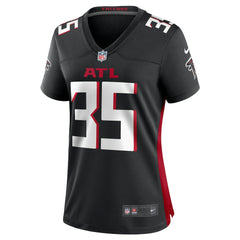 Natrone Brooks Atlanta Falcons Women's Team Game Jersey - Black for sale