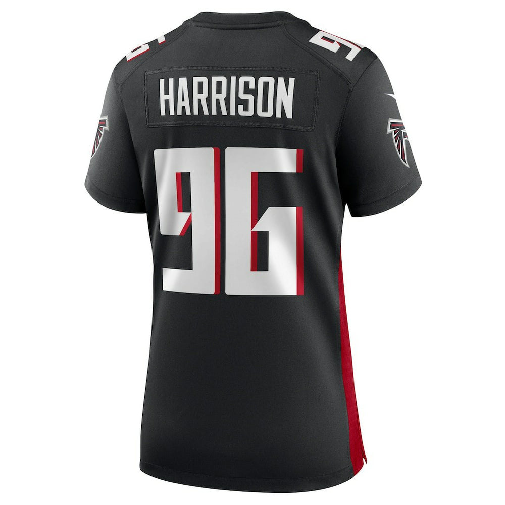 Zach Harrison Atlanta Falcons Women's Team Game Jersey - Black for sale