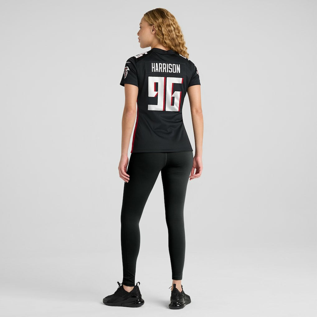 Zach Harrison Atlanta Falcons Women's Team Game Jersey - Black for sale