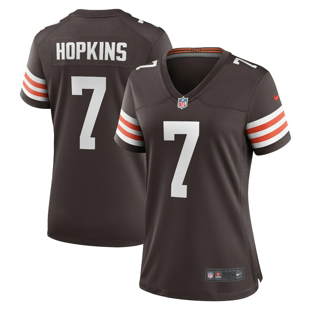 Dustin Hopkins Cleveland Browns Women's Team Game Jersey - Brown outlet