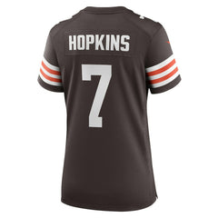 Dustin Hopkins Cleveland Browns Women's Team Game Jersey - Brown outlet