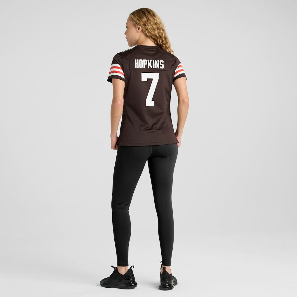 Dustin Hopkins Cleveland Browns Women's Team Game Jersey - Brown outlet