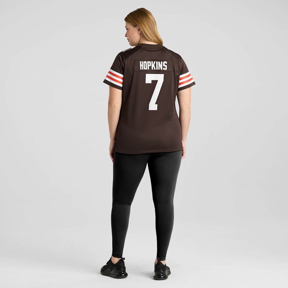 Dustin Hopkins Cleveland Browns Women's Team Game Jersey - Brown outlet