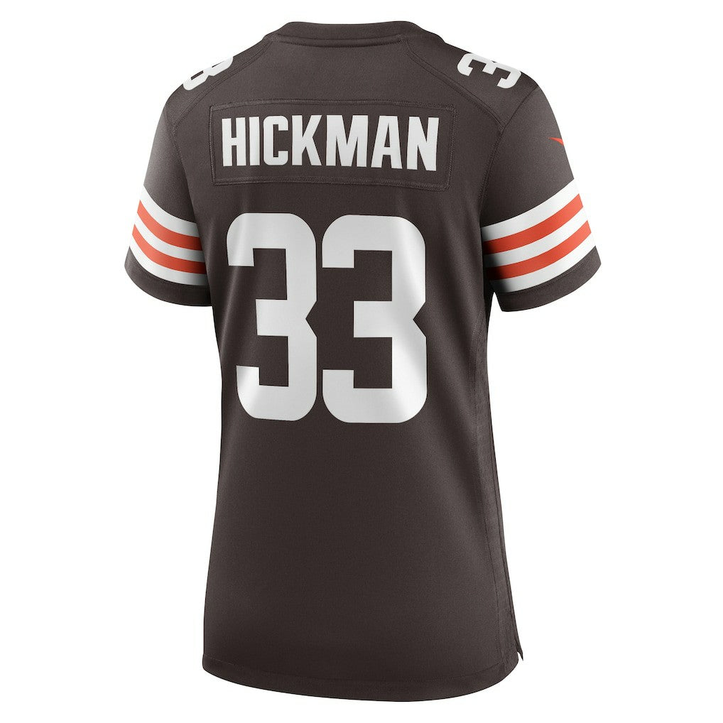Ronnie Hickman Cleveland Browns Women's Team Game Jersey - Brown cheap
