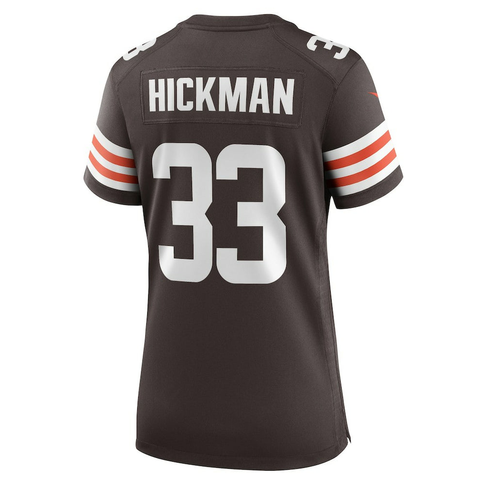 Ronnie Hickman Cleveland Browns Women's Team Game Jersey - Brown cheap