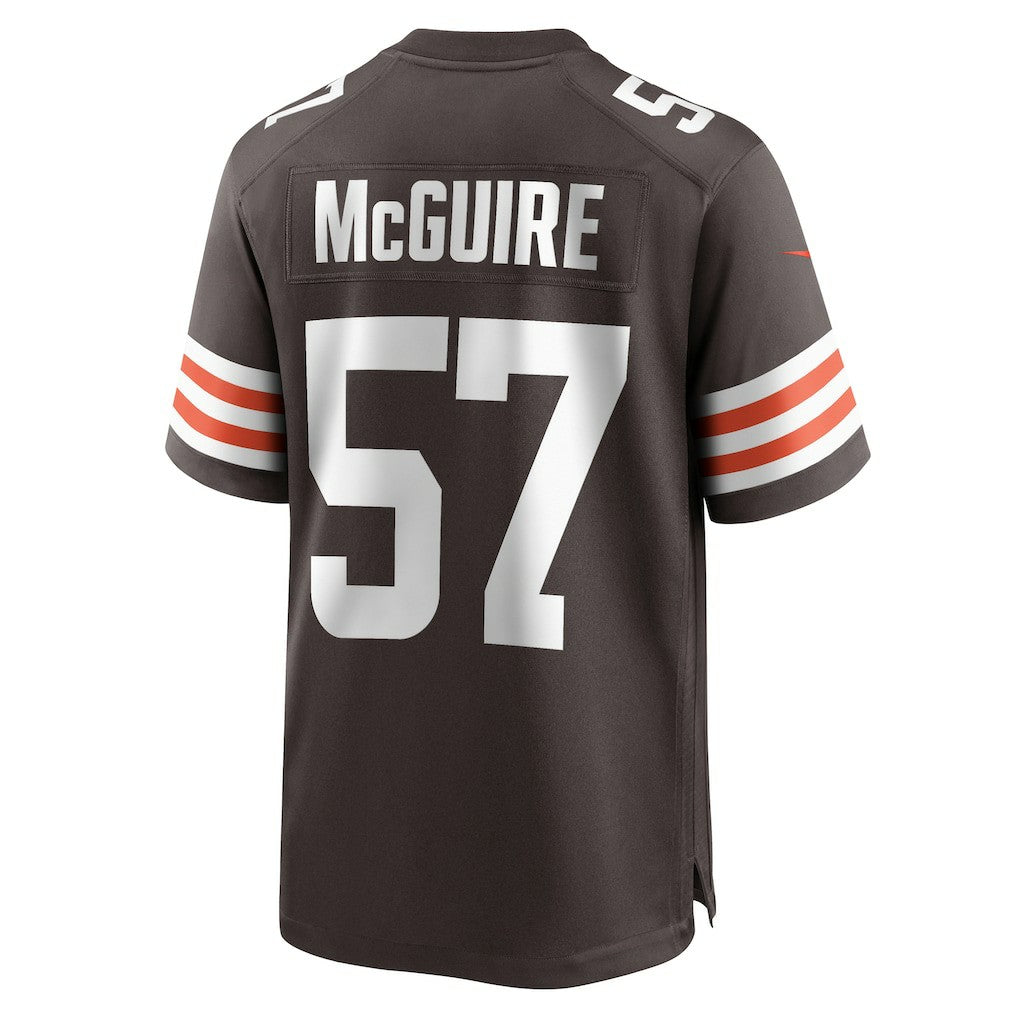 Isaiah McGuire Cleveland Browns Team Game Jersey - Brown sale