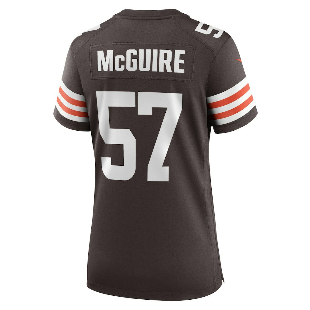 Isaiah McGuire Cleveland Browns Women's Team Game Jersey - Brown sale
