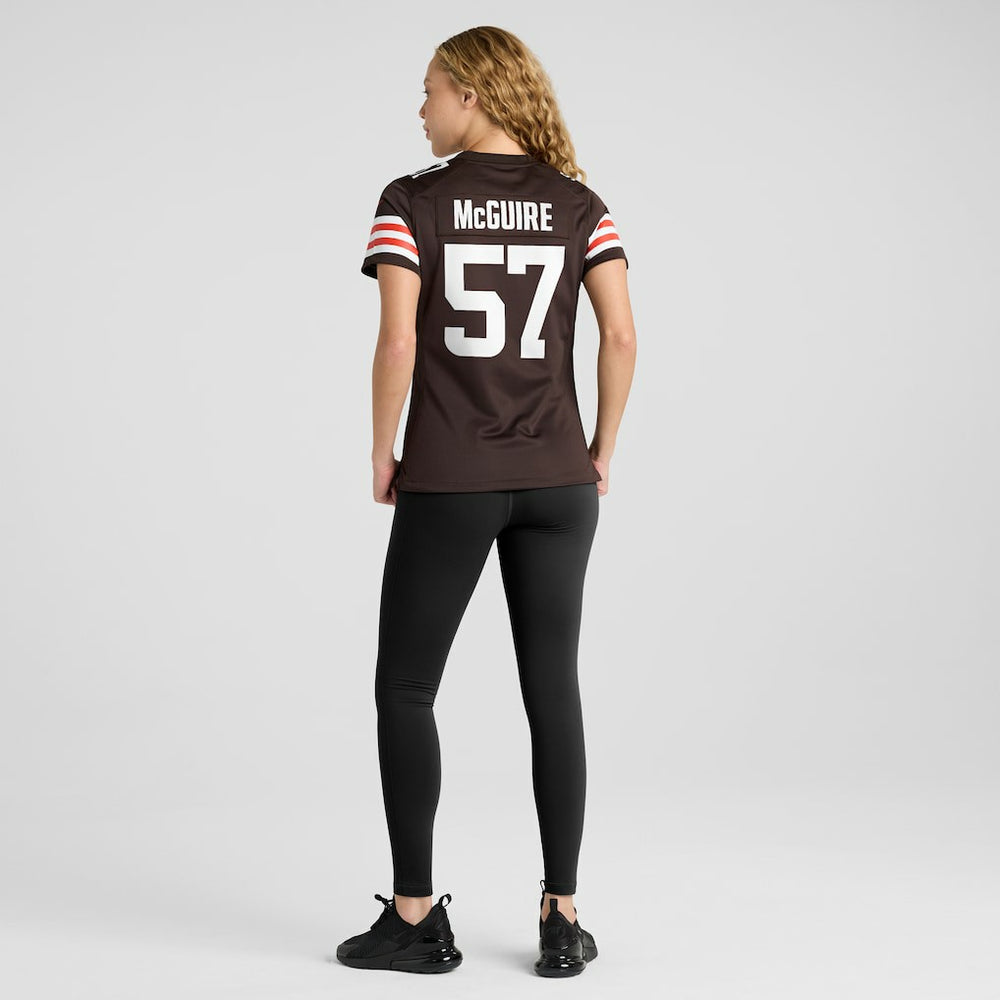 Isaiah McGuire Cleveland Browns Women's Team Game Jersey - Brown sale