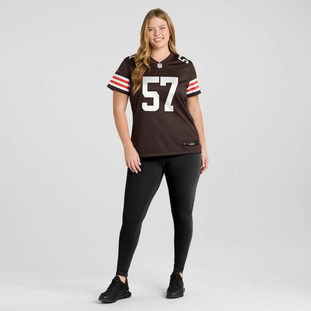 Isaiah McGuire Cleveland Browns Women's Team Game Jersey - Brown sale