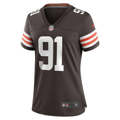 Alex Wright Cleveland Browns Women's Team Game Jersey - Brown cheap