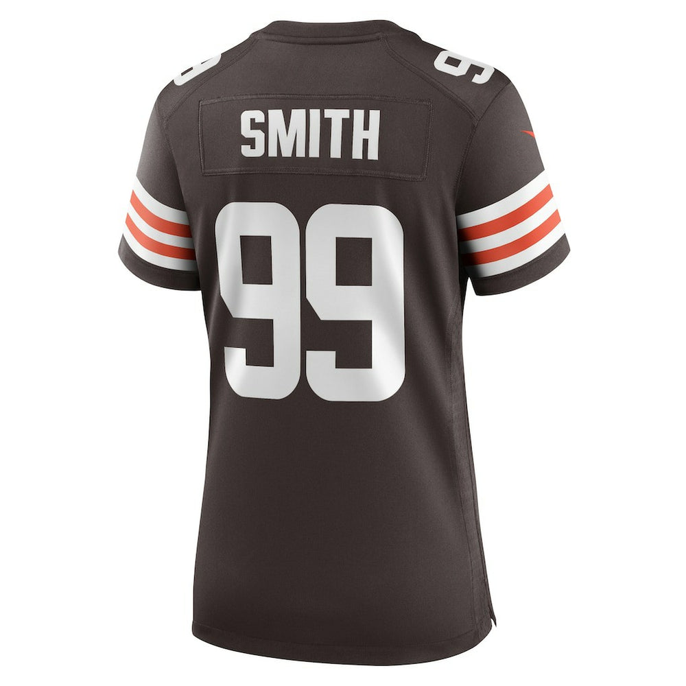 Za'Darius Smith Cleveland Browns Women's Team Game Jersey - Brown online