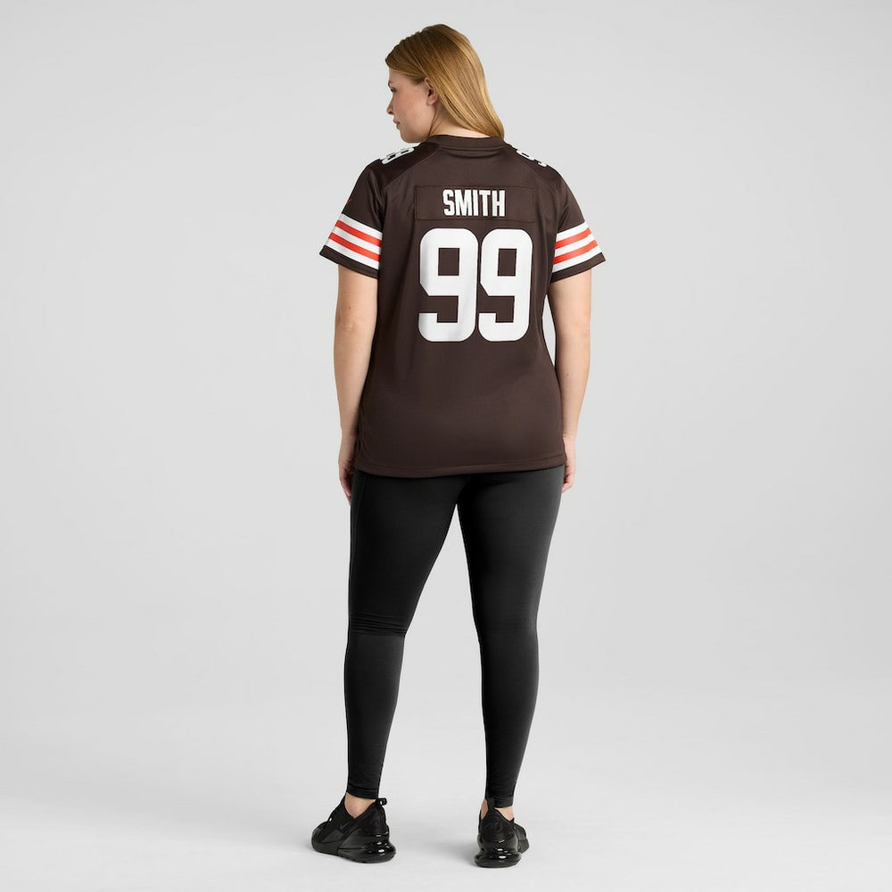 Za'Darius Smith Cleveland Browns Women's Team Game Jersey - Brown online