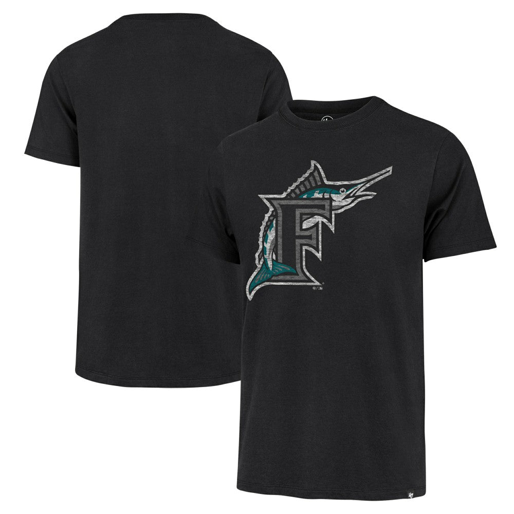 Miami Marlins Premier Franklin T-Shirt Black