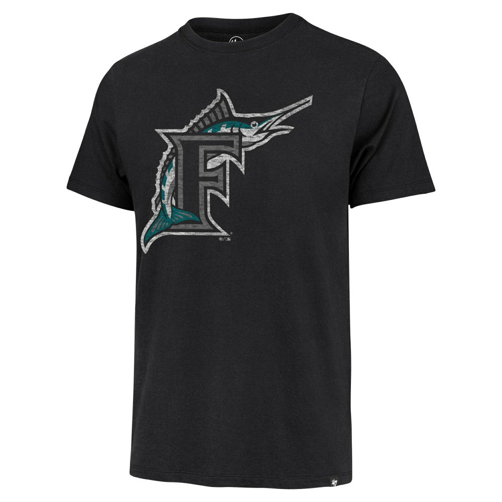 Miami Marlins Premier Franklin T-Shirt Black