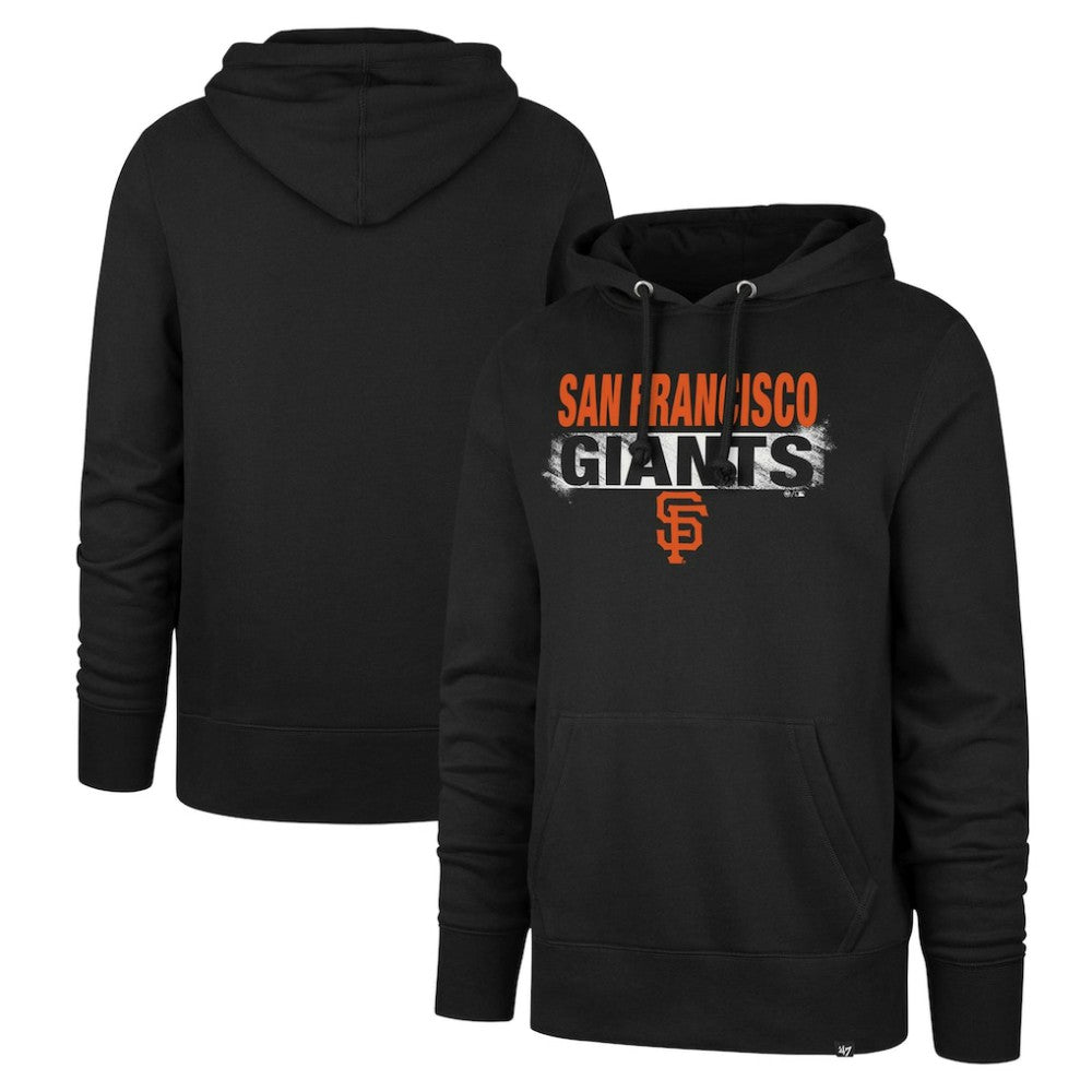 San Francisco Giants Base Slide Headline Pullover Hoodie Black