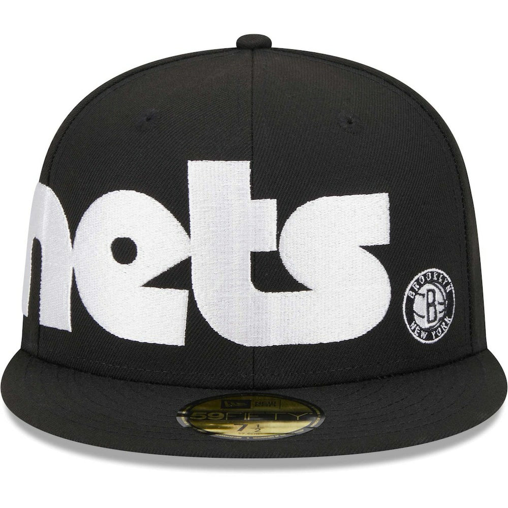 Brooklyn Nets Checkerboard UV 59FIFTY Fitted Hat - Black online