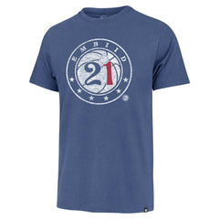 Joel Embiid Philadelphia 76ers '47 Player Logo Vintage T-Shirt - Royal outlet