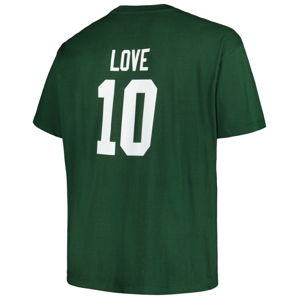 Jordan Love Green Bay Packers Big & Tall Player Name & Number T-Shirt - Green cheap
