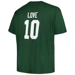 Jordan Love Green Bay Packers Big & Tall Player Name & Number T-Shirt - Green cheap