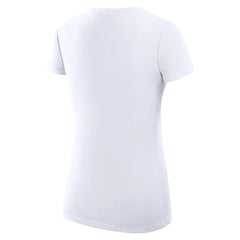 Toronto Blue Jays G-III 4Her by Carl Banks Women's Super-Slim Fit Lightweight City Graphic V-Neck T-Shirt White