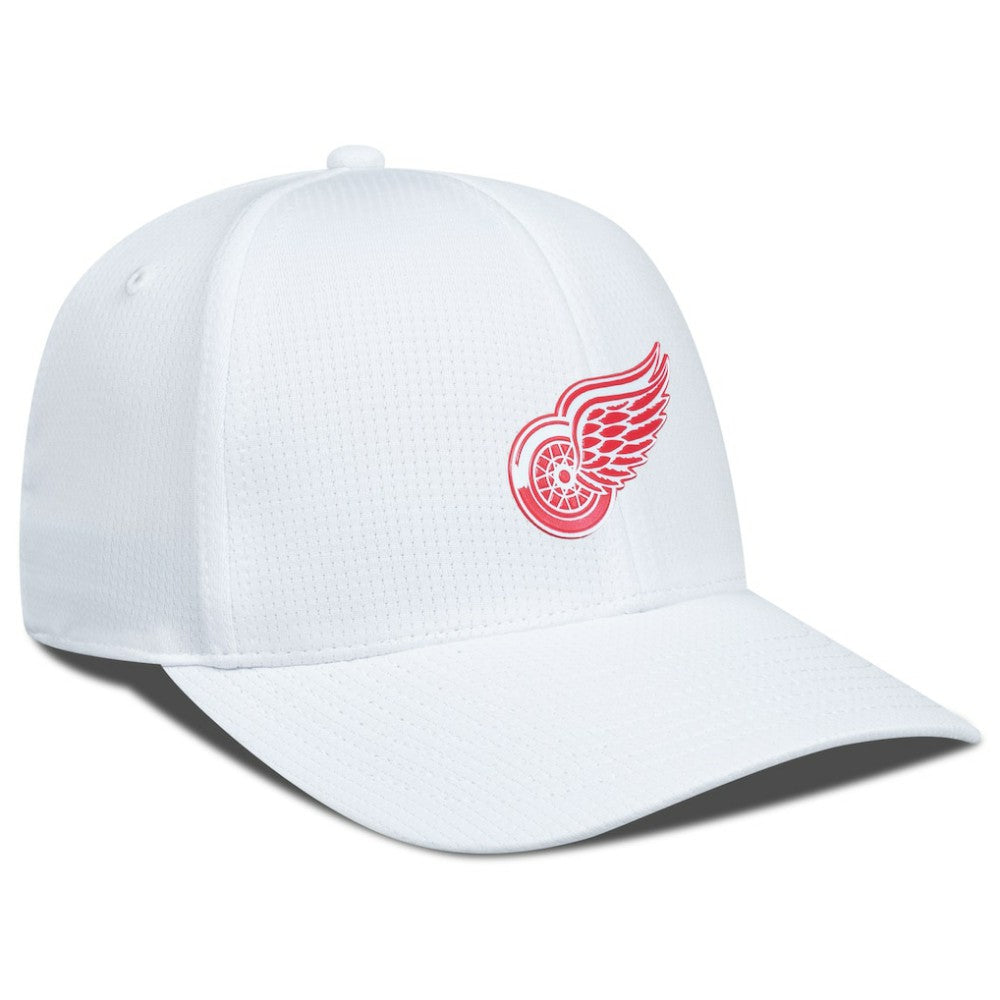 Detroit Red Wings Levelwear Zephyr Adjustable Hat - White Hats