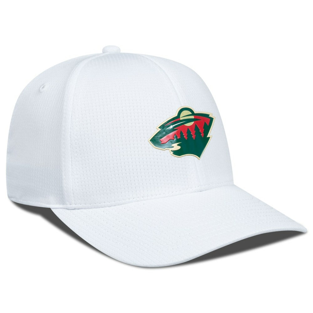 Minnesota Wild Levelwear Zephyr Adjustable Hat - White Hats