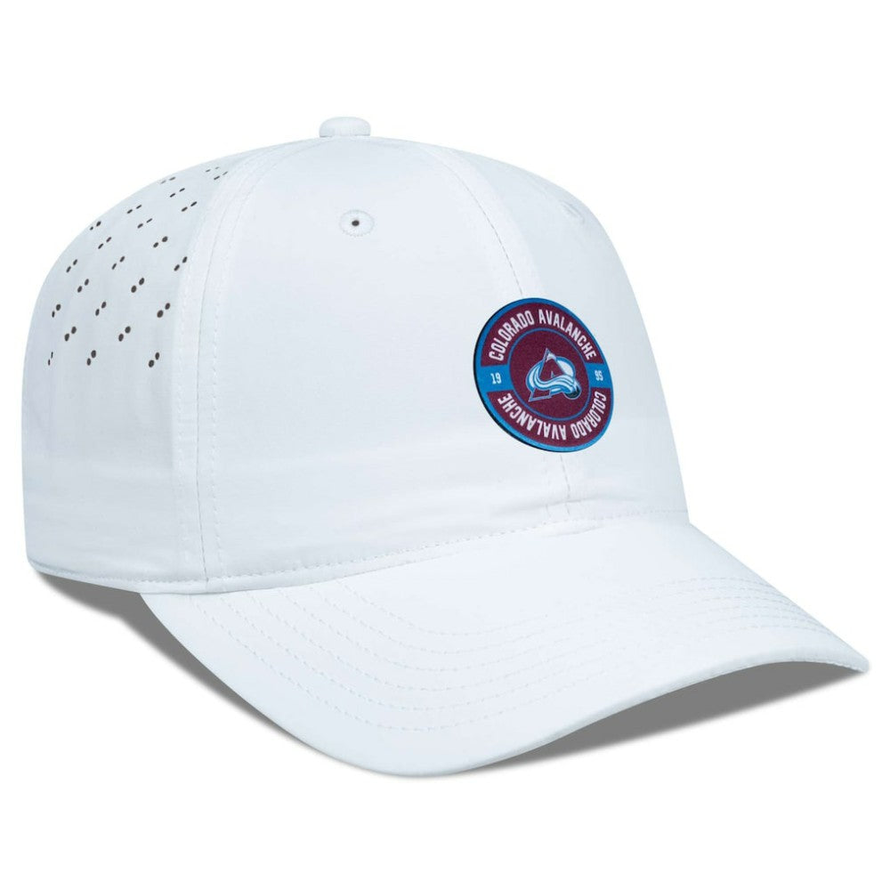 Colorado Avalanche Levelwear Women's Haven Adjustable Hat - White Hats