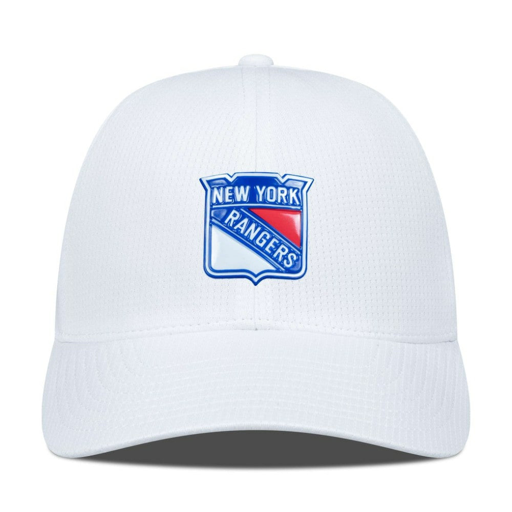 New York Rangers Levelwear Zephyr Adjustable Hat - White Hats