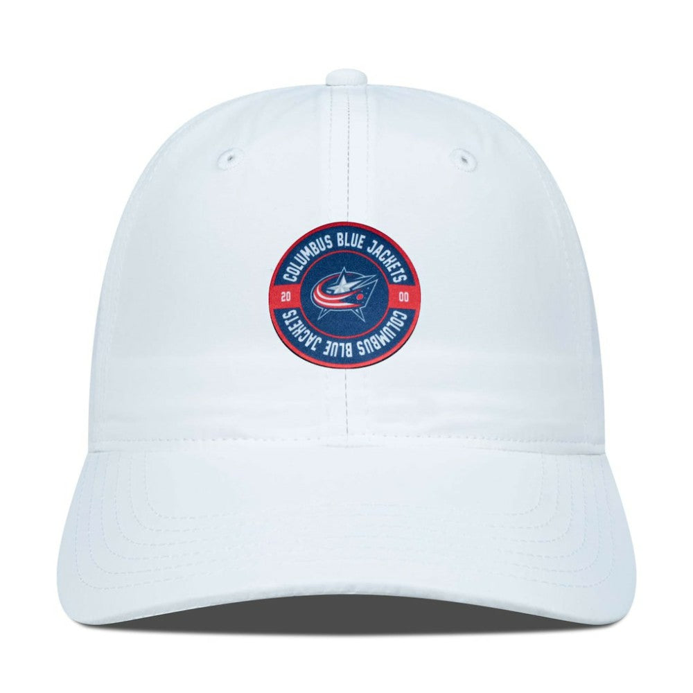 Columbus Blue Jackets Levelwear Women's Haven Adjustable Hat - White Hats