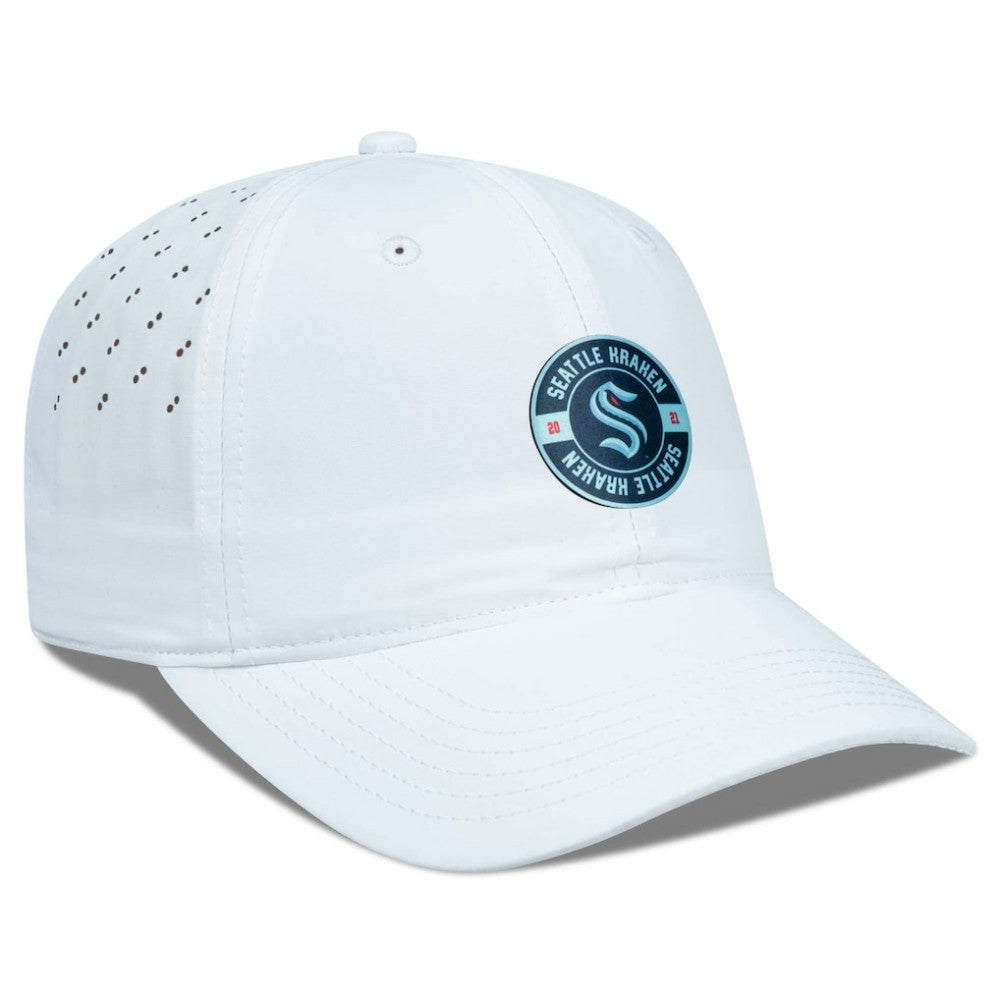 Seattle Kraken Levelwear Women's Haven Adjustable Hat - White Hats