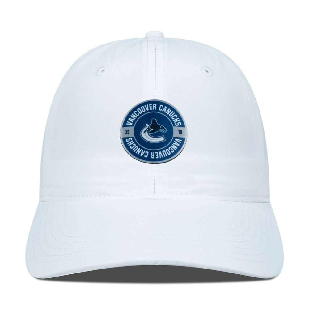 Vancouver Canucks Levelwear Women's Haven Adjustable Hat - White Hats
