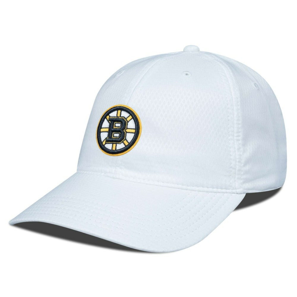 Boston Bruins Levelwear Matrix Adjustable Hat - White Hats