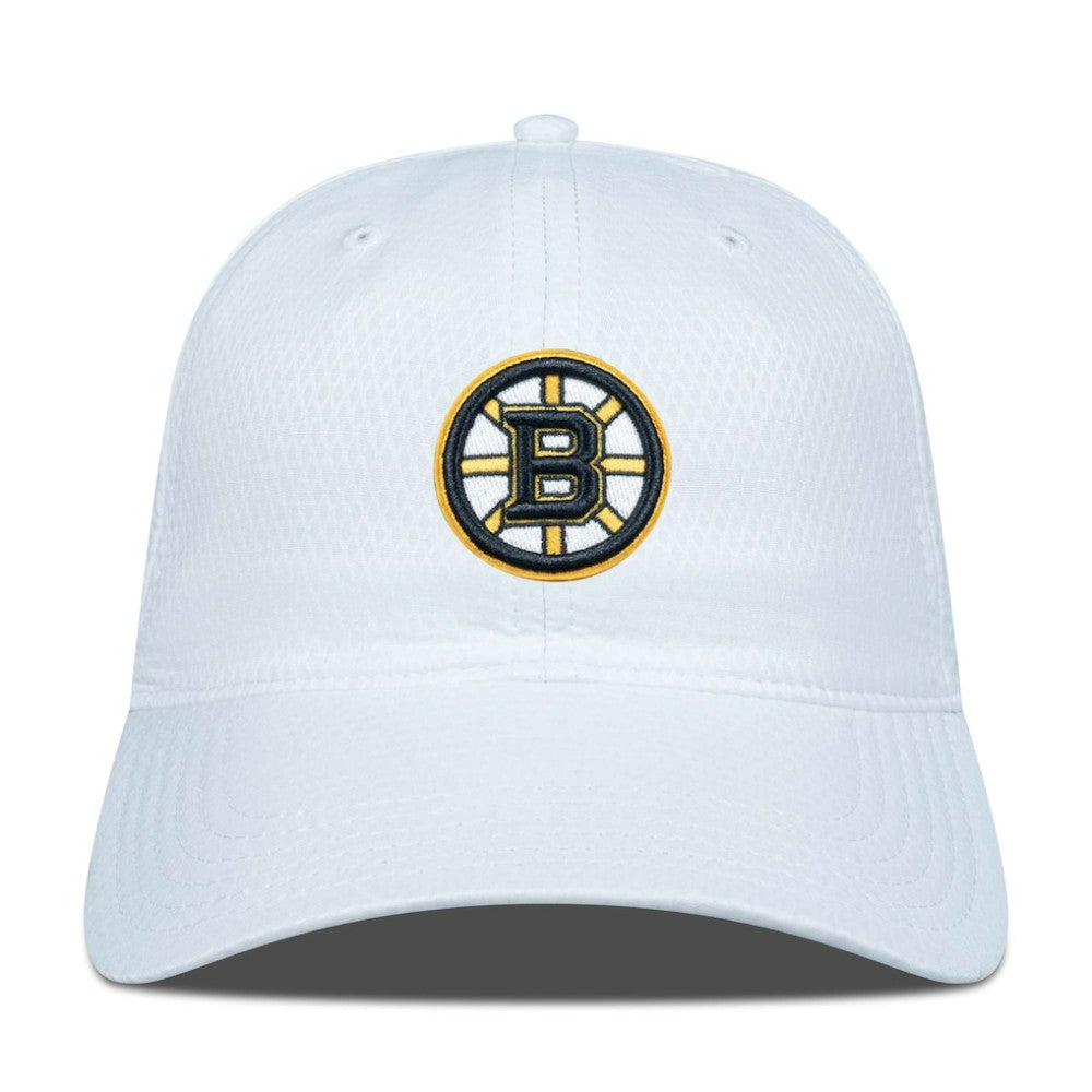 Boston Bruins Levelwear Matrix Adjustable Hat - White Hats