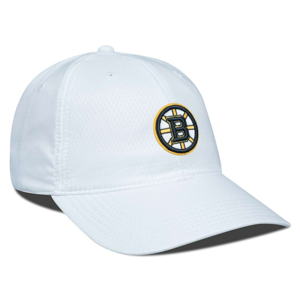 Boston Bruins Levelwear Matrix Adjustable Hat - White Hats