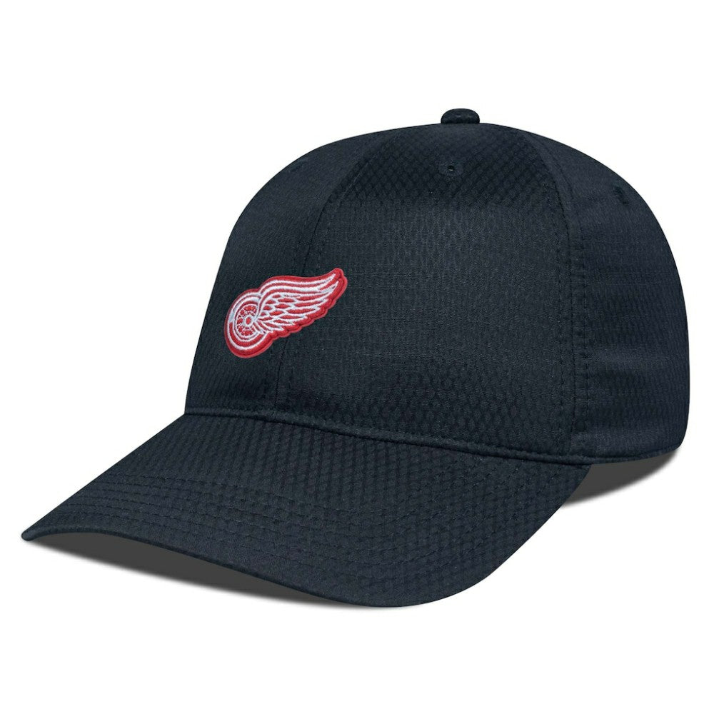 Detroit Red Wings Levelwear Matrix Adjustable Hat - Black Hats