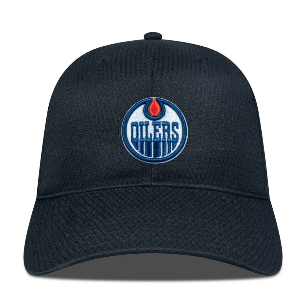 Edmonton Oilers Levelwear Matrix Adjustable Hat - Black Hats