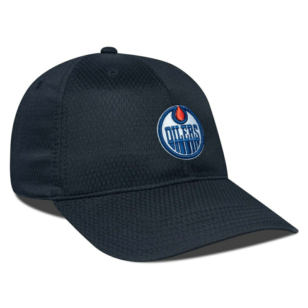 Edmonton Oilers Levelwear Matrix Adjustable Hat - Black Hats