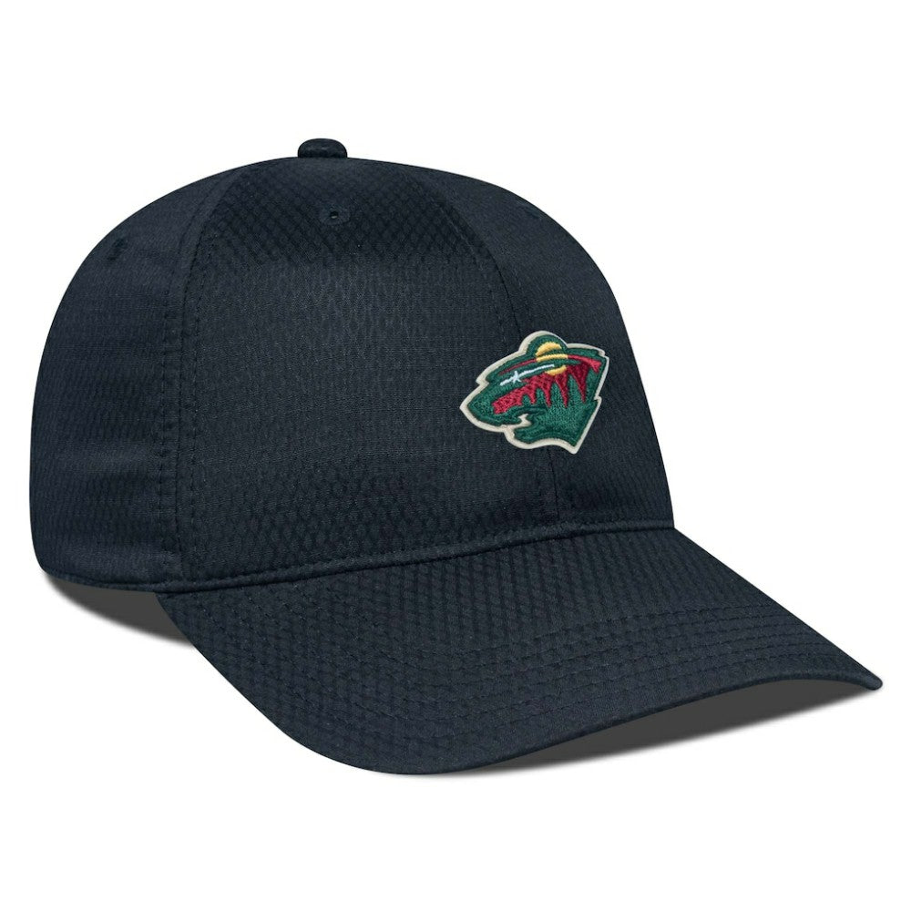 Minnesota Wild Levelwear Matrix Adjustable Hat - Black Hats