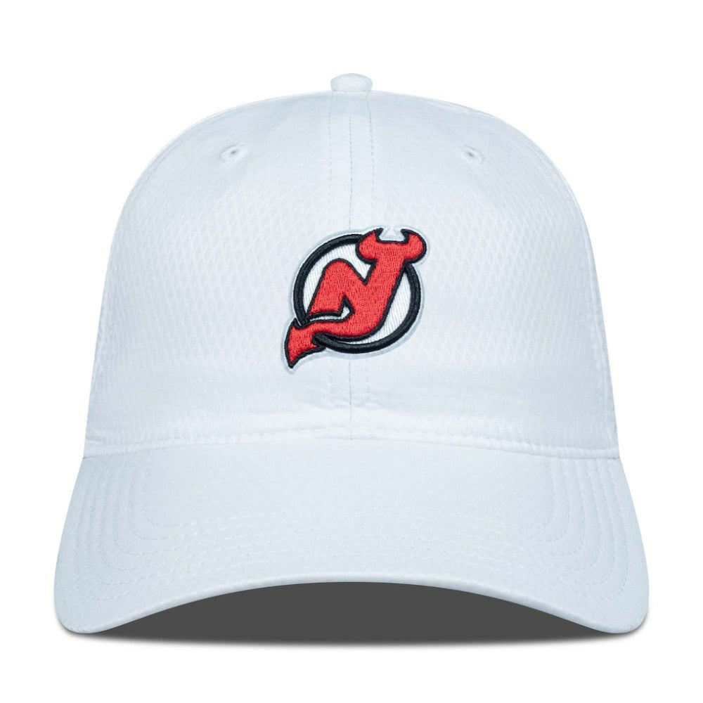 New Jersey Devils Levelwear Matrix Adjustable Hat - White Jerseys