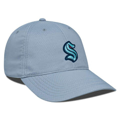 Seattle Kraken Levelwear Matrix Adjustable Hat - Gray Hats