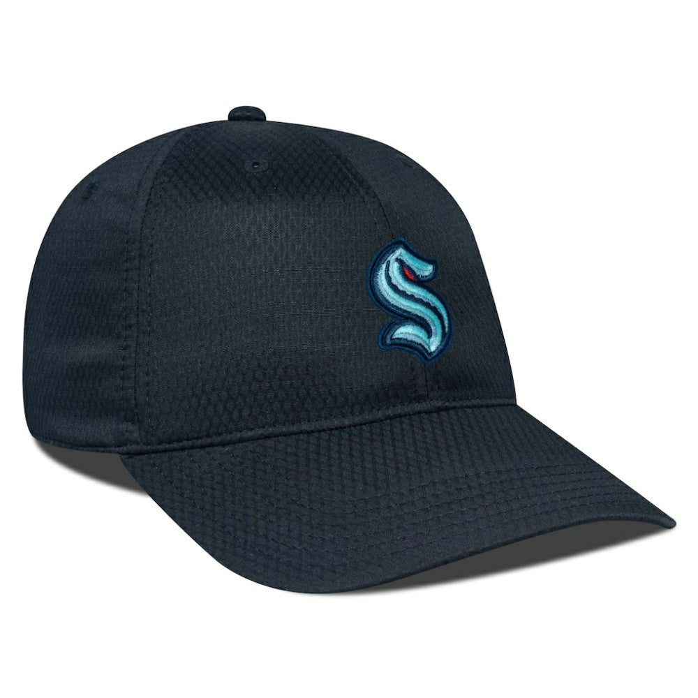Seattle Kraken Levelwear Matrix Adjustable Hat - Black Hats
