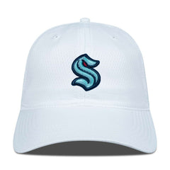 Seattle Kraken Levelwear Matrix Adjustable Hat - White Hats